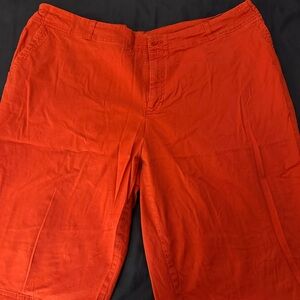 Avenue Women's High Waist Shorts - Vibrant Orange